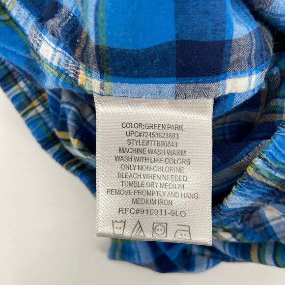 Thomas & Friends Plaid Shorts Size 3T - Blue, Yellow, White - Picture 5 of 5